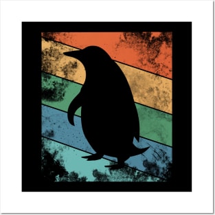 Retro Penguin Posters and Art